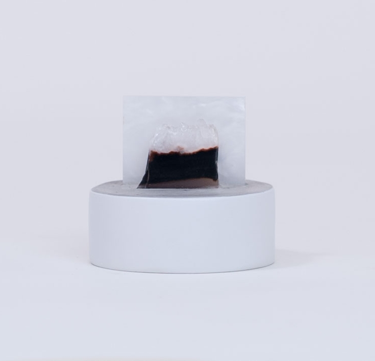 ESTHER RUIZ - Hoth IICement, plexiglas, bloodstone, quartz, paint3 x 3 x 2.5”